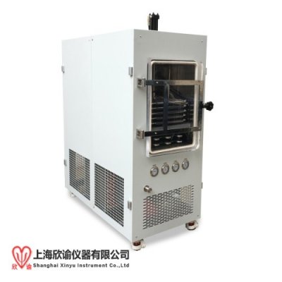 上海欣諭2025款XY-FD-S5壓蓋中試型凍干機普通型真空冷凍干燥機實驗室摸索凍干工藝用冷凍干燥機，冰凍干燥機，壓塞冷凍干燥儀