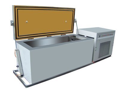 欣諭臥式工業超低溫冰箱、XY-120-2000W深冷冰箱、油膜軸承冷凍箱