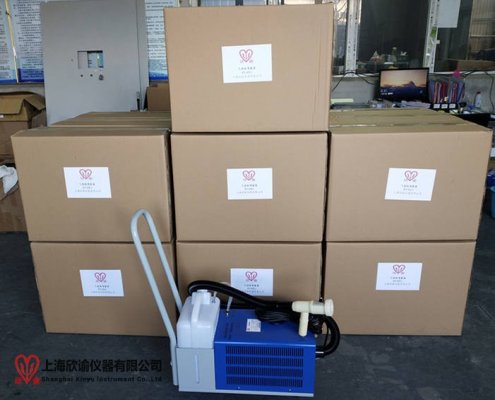 一批用于消殺新冠病毒的XY-AS-I型氣溶膠噴霧器準備發往需要的地方